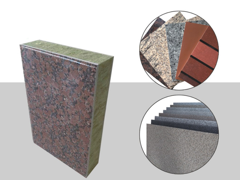 Aluminum plate veneer insulation decorative integrated board