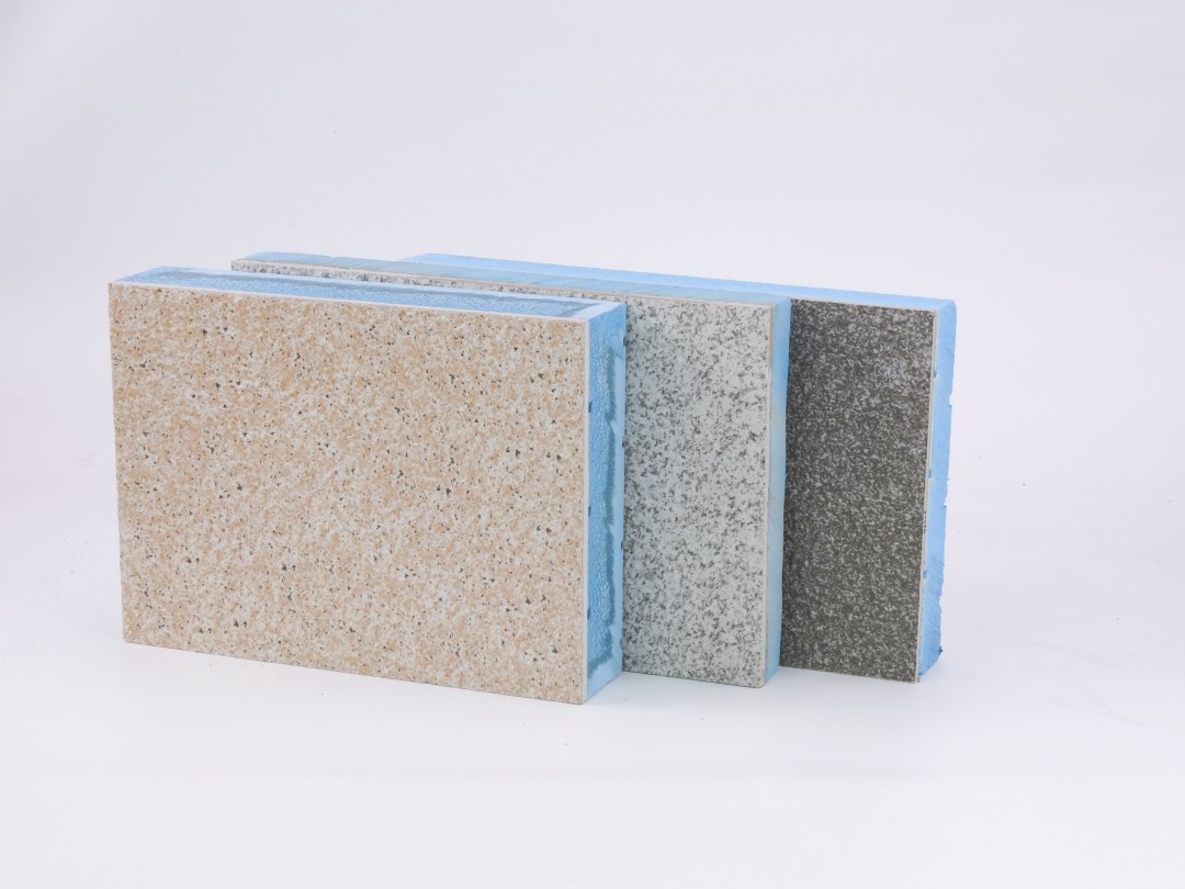 Ceramic sheet insulation decorative integrated board