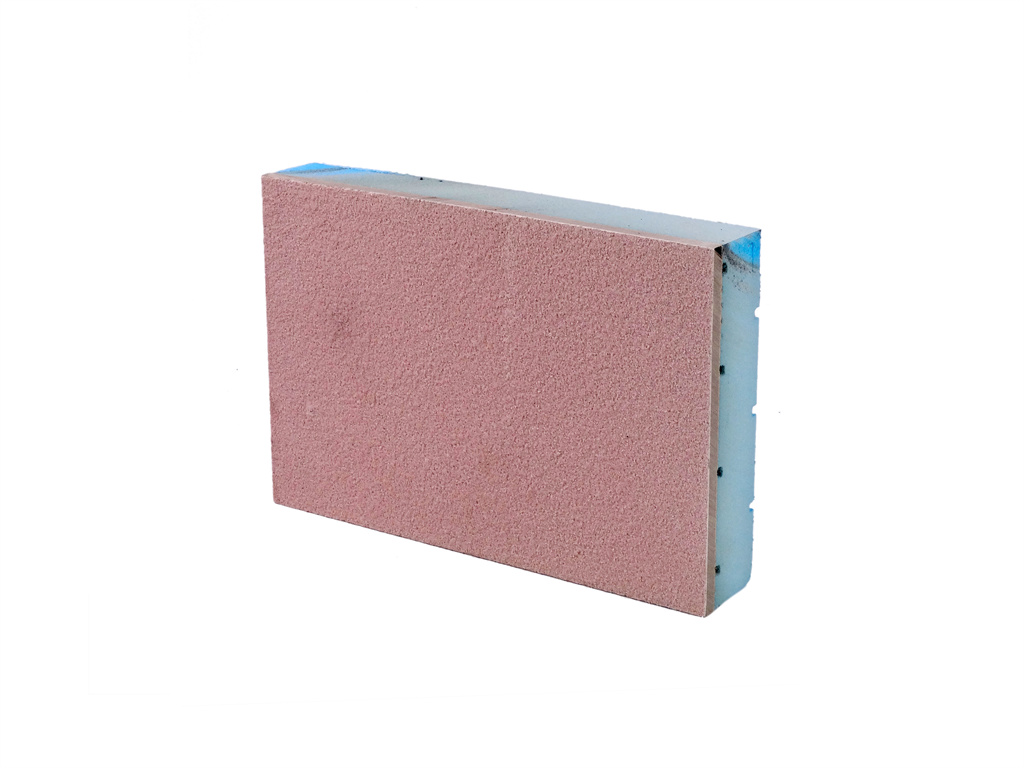 Real stone paint insulation integrated board