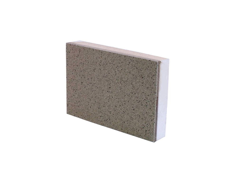 Real stone paint insulation integrated board