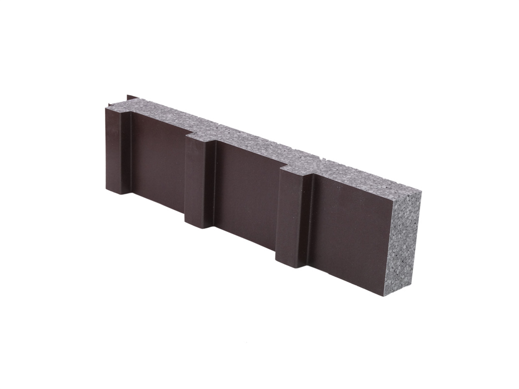 New Design PU PIR Roof Sandwich Panel Great Wall Shape Polyurethane Panel