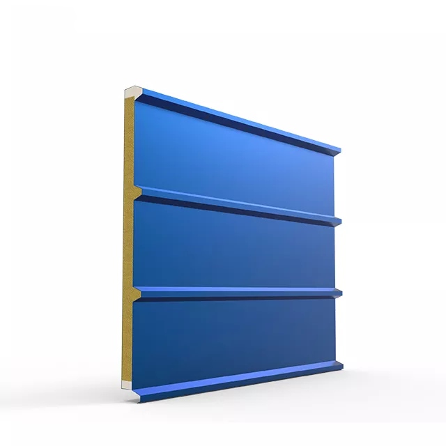 PU Sealing Rock Mineral Wool Sandwich Panel