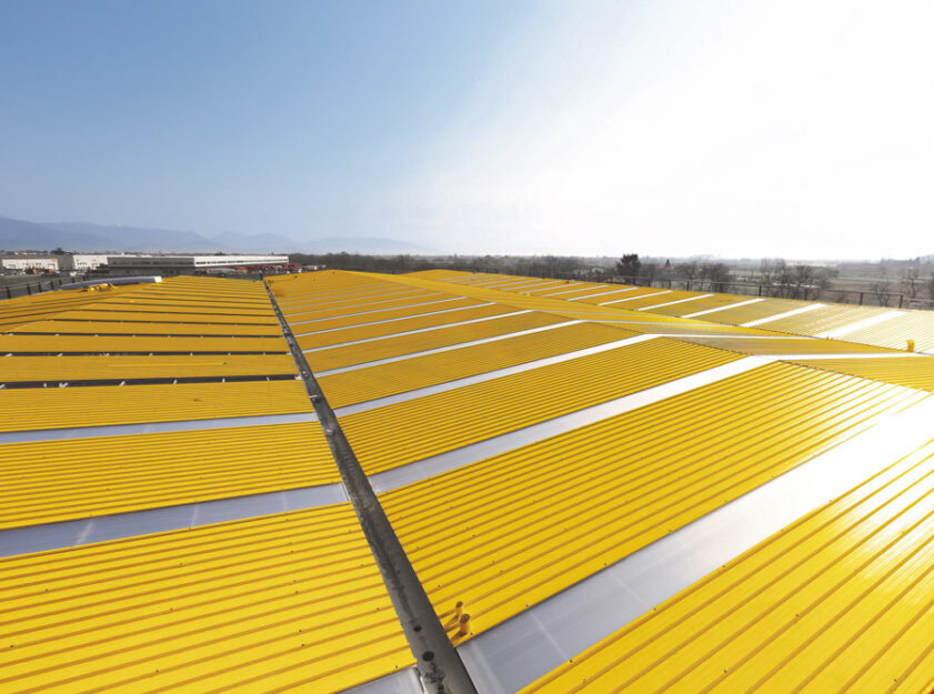 Roof Panel PUR/PIR 5 Ribs